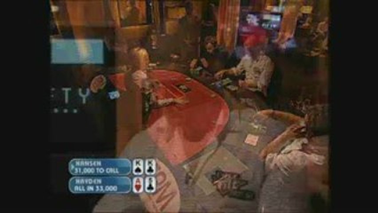 European Poker Masters London Hayden v Gus Hansen