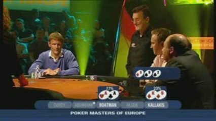 Betfair Poker Masters Of Europe - Barney crushed