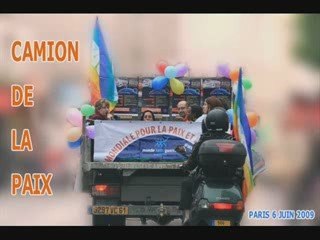 CAMION DE LA PAIX POUR PRESENTER ET ADHERER A LA MM