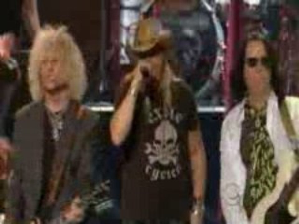 Bret Michaels and Poison - Tony Awards