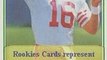 1981 TOPPS 216 Joe Montana Football Rookie Card