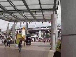 View of MRT 3 near Shaw Boulevard, Manila, Philippines