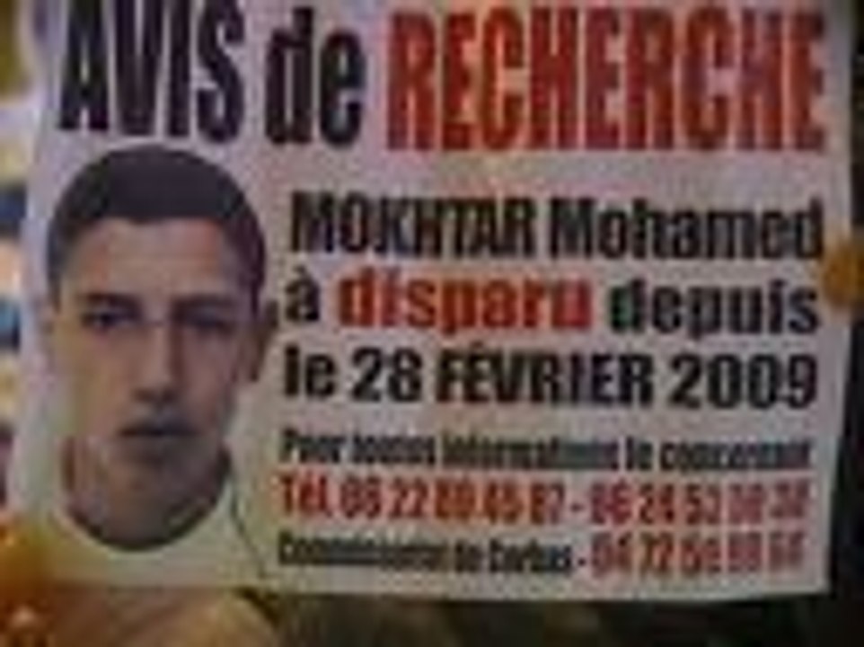 Alerte D'urgence Avis de recerche de Mohamed Mokhtar