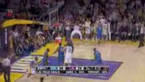 Kobe Bryant steals the ball from Dwight Howard, which leads