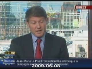 Vincent Peillon 08-06-2009 - lendemain d'européennes