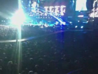 Quelques minutes des 3h de folie pour l'adieu de Johnny