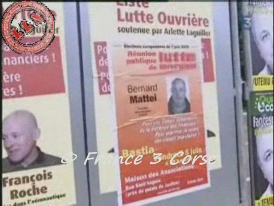 Reporte france 3 Corse Alain Mosconi