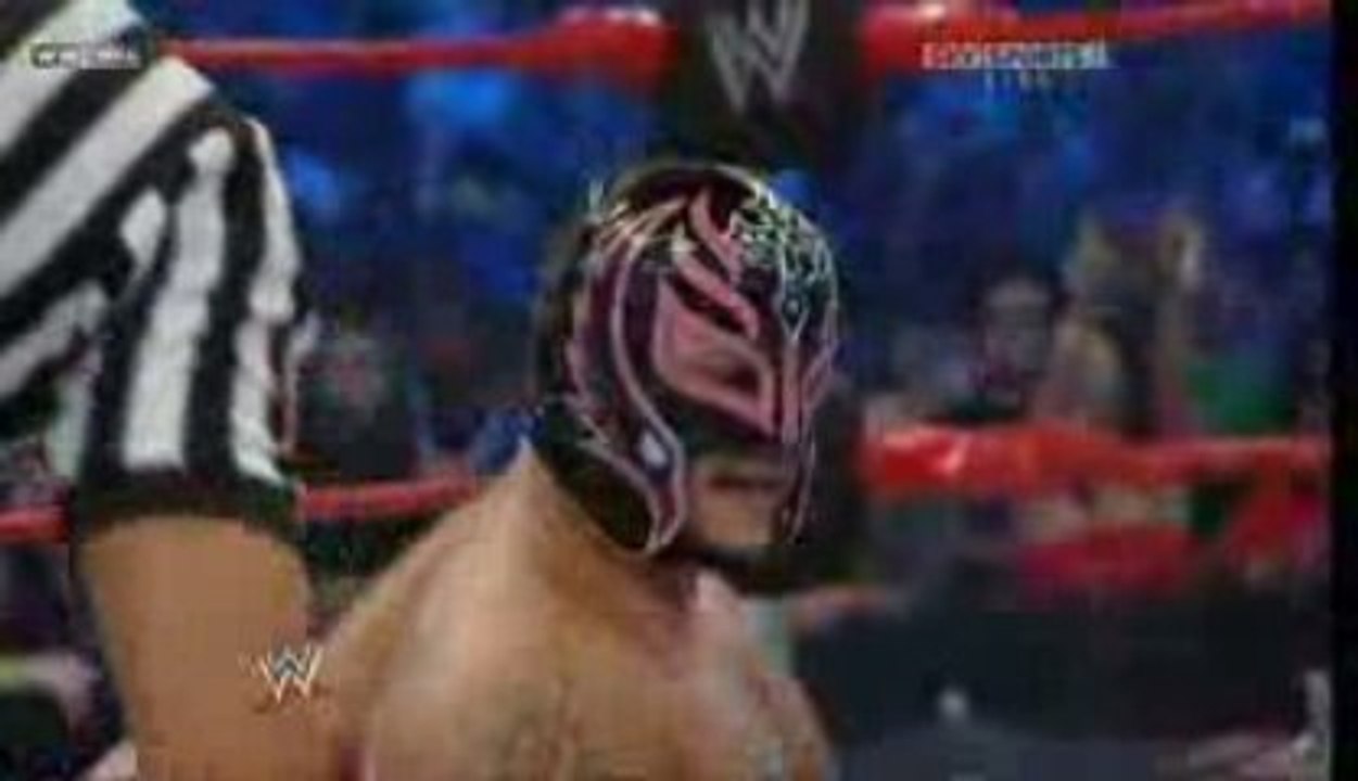 Rey Mysterio vs Chris Jericho 2/3 IC Title Match