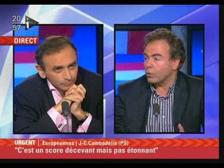 I-Tele - Elections européennes - 7 juin 2009 -  Partie 2