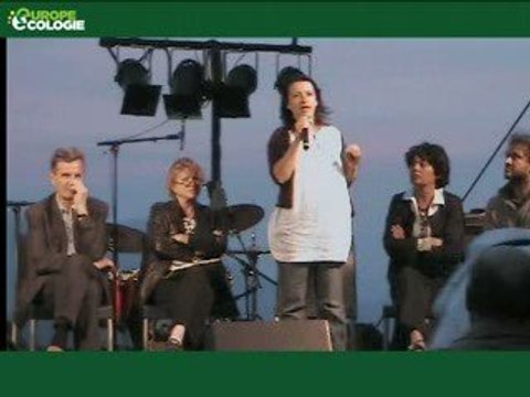 Meeting Europe Ecologie à Grenoble - Cécile Duflot