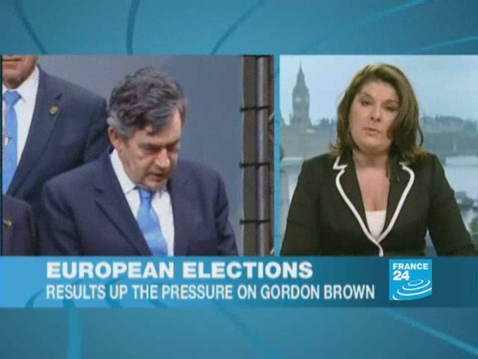 UK - European elections: results up the pressure on Brown