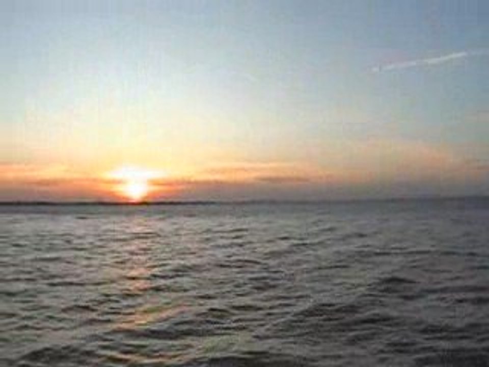 Lac St Louis; couché de soleil mai 2009