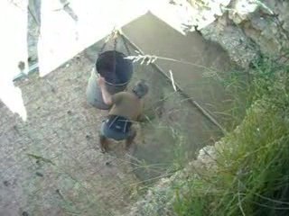 citerne d'eau entérrée