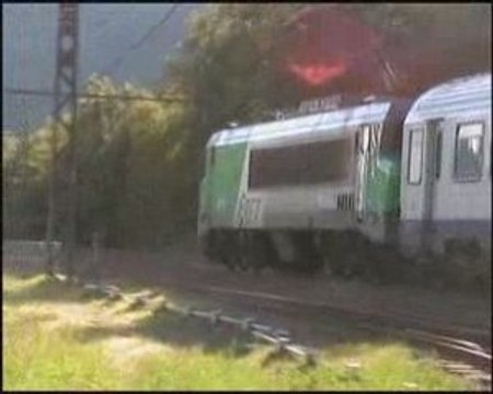 La CC 6559 démarre de Virieu-le-Grand