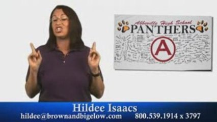 Hildee Isaacs With Brown & Bigelow: Signature Towels