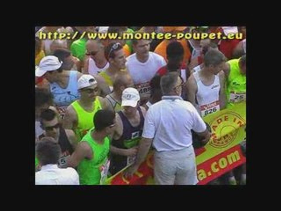 Montée internationale du Poupet 2009 : le depart