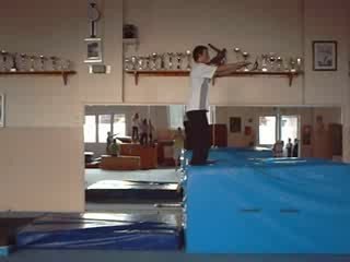 Salto arrirere tendu