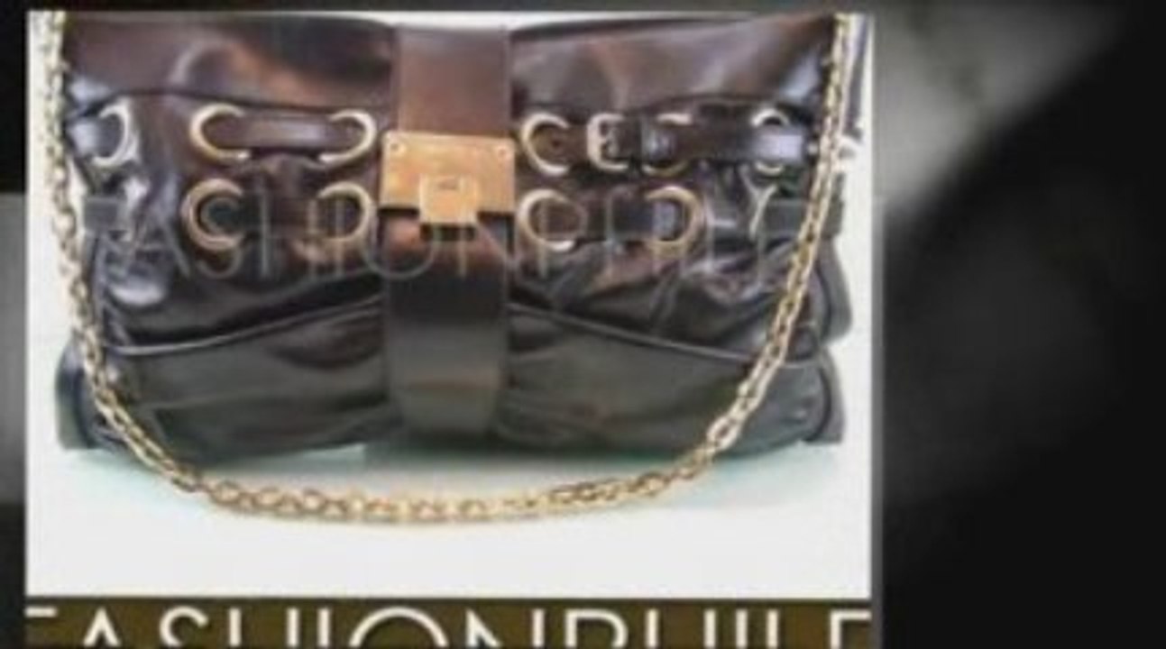 Jimmy Choo Handbags (Black) Large Rio Clutch