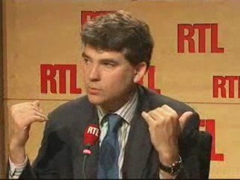 Arnaud Montebourg invité de RTL (25/03/09)