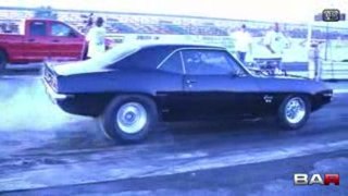 HD '69 Blown Camaro SS Burnout and Launch