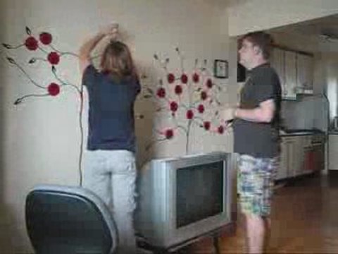 Инструкция по наклеиванию декоративных наклеек