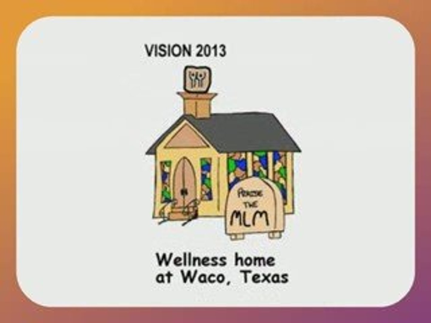 THE MLM CARTOONS CYCLE - non-profit or commercial video