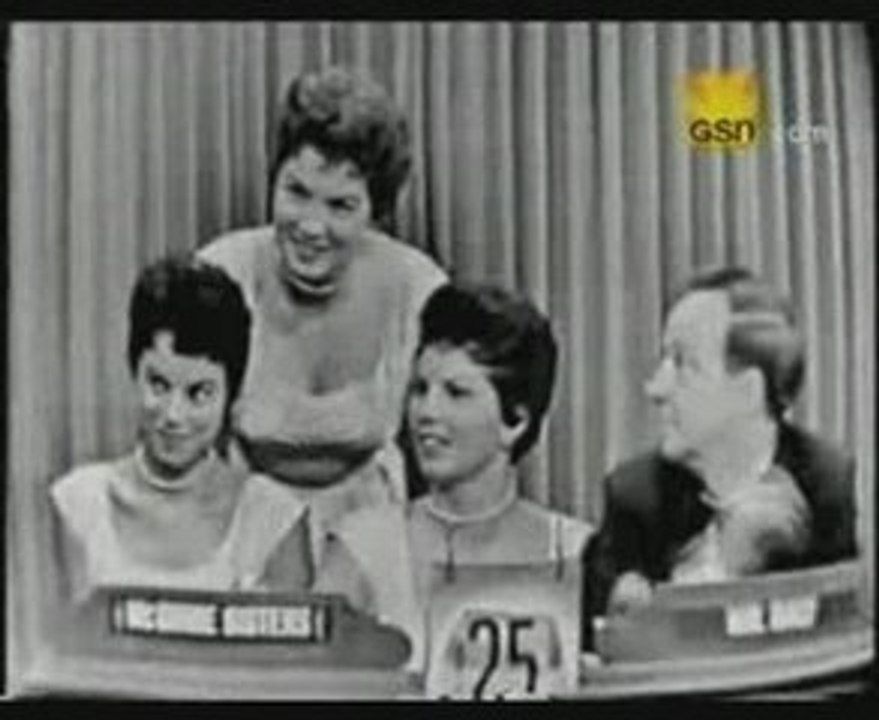The McGuire Sisters - on What's My Line (50´s)