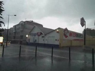 Orage du Lundi 8 Juin 2009 à Nantes : grosse intensite !