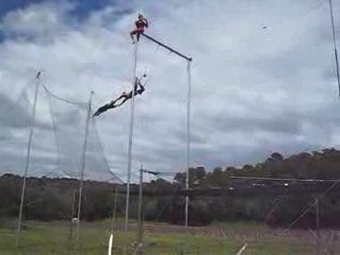 trapèze volant, lay à peu près propre