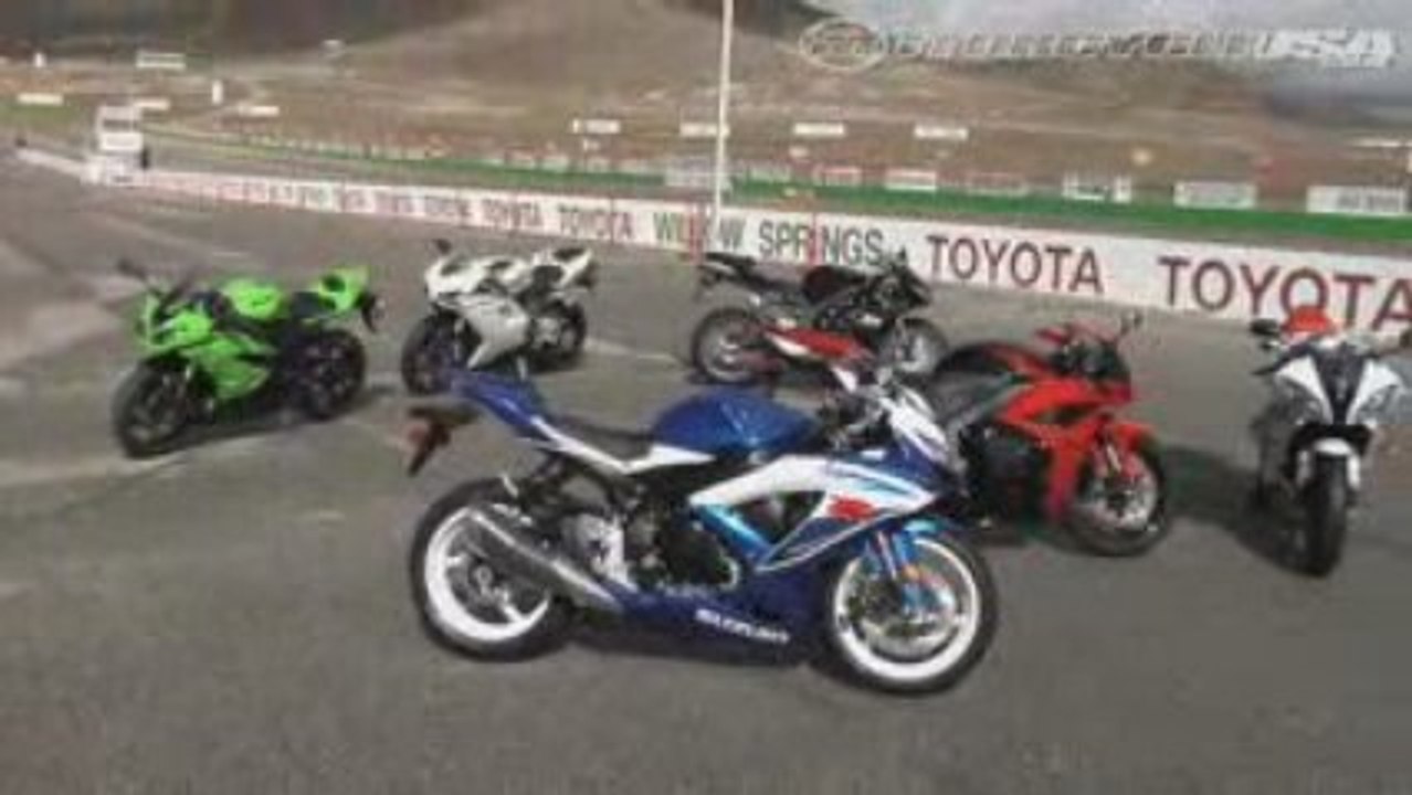 2009 Daytona SportBike Motorcycle Comparison