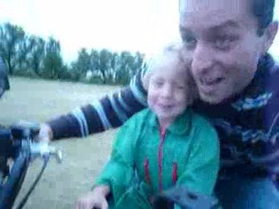 Zoe et aurel quad juin 2009