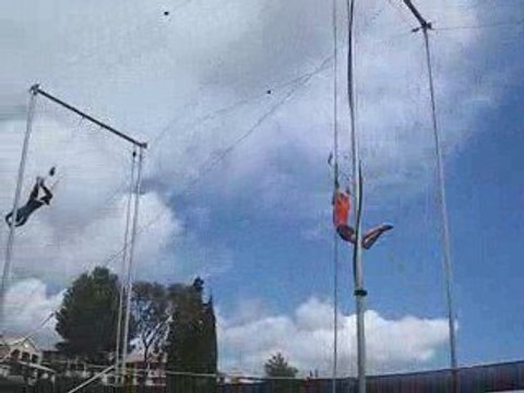 trapèze volant, Cap esterel !!! premier double sur fab!!!