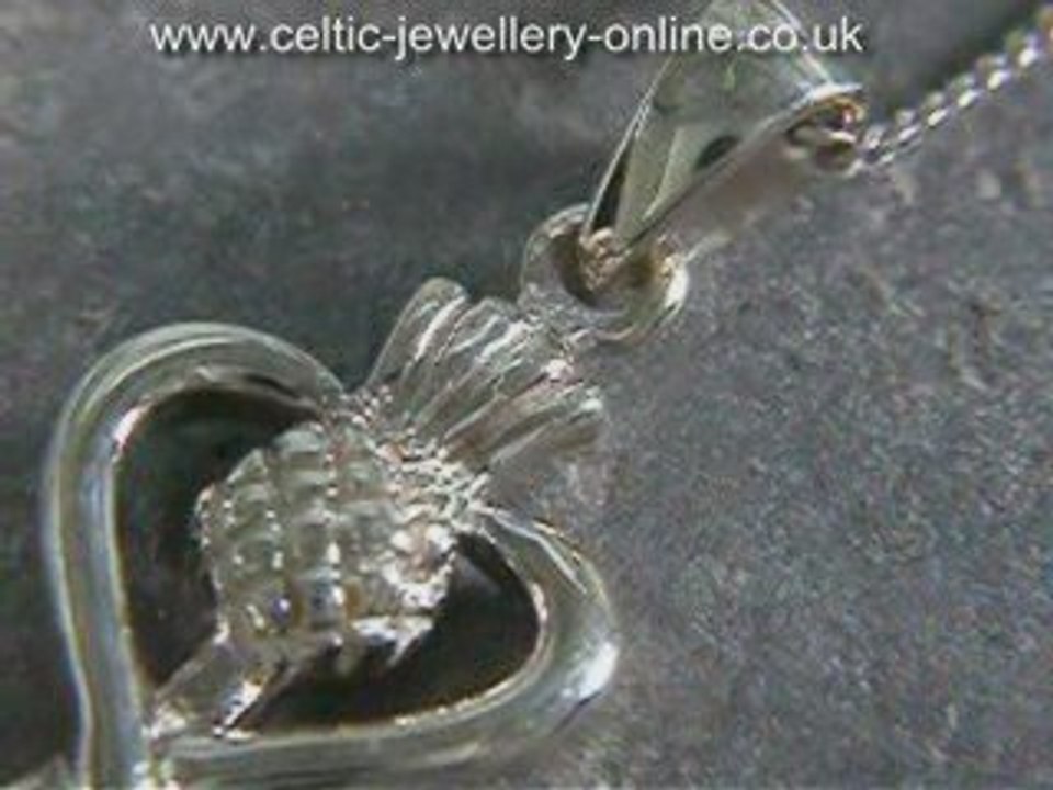 Celtic necklace DSG128 Thistle
