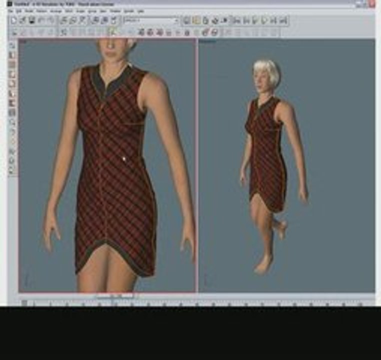 Tukatech's E-fit Simulator -3D Virtual pattern development