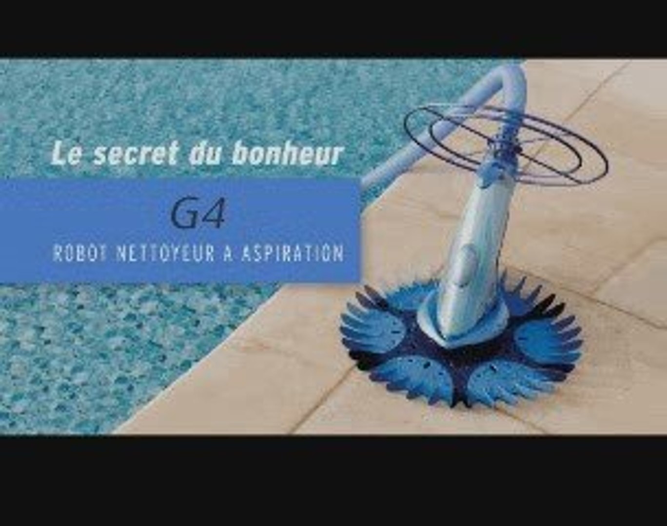 Robot nettoyeur piscine Baracuda G4 ZODIAC VigiPiscine - Vidéo Dailymotion