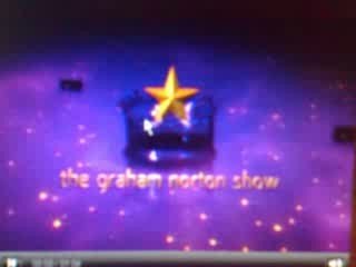 Some guy getting embarrassed on tv