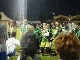 Communion joueurs/supporters