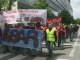 Les salariés de Peugeot, Molex et Lear manifestent ensemble