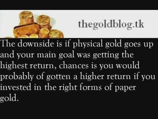 Physical Gold Or Paper Gold