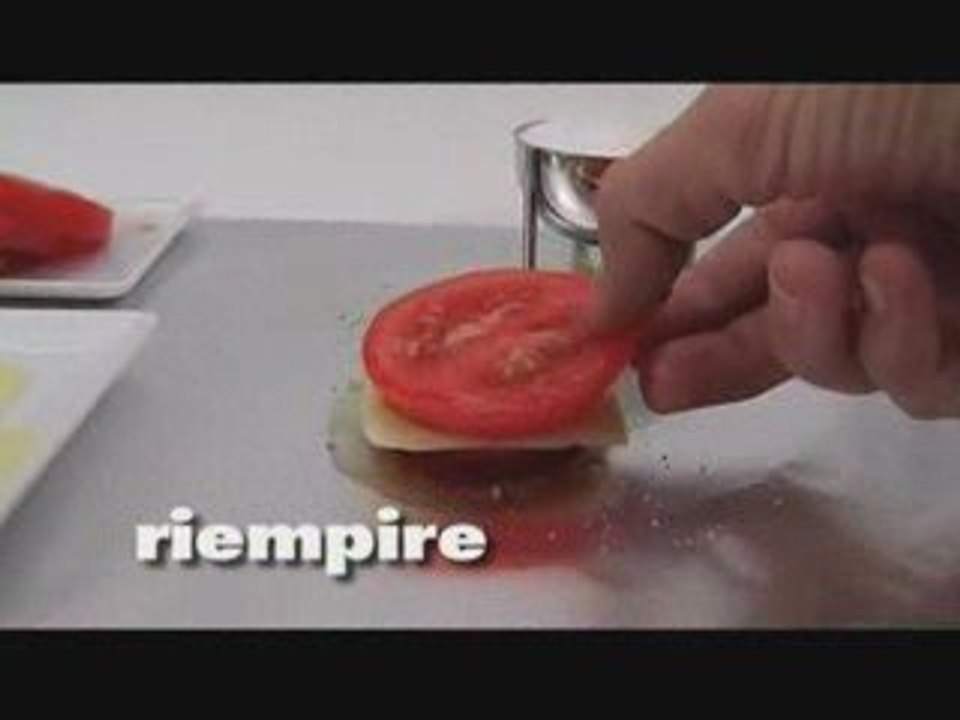 Pomodoro e formaggio al cartoccio
