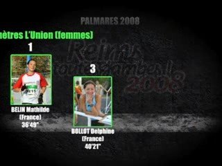 RATJ 2008 le 10km : palmarès