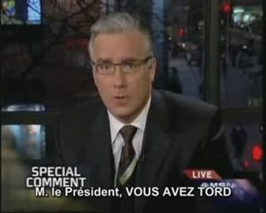 keith Olbermann: Obama et la torture (S/T)