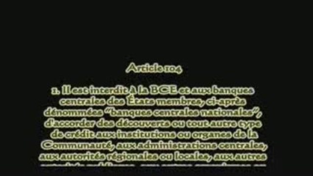 LLP Maastricht Le complot bankster 1 sur 2