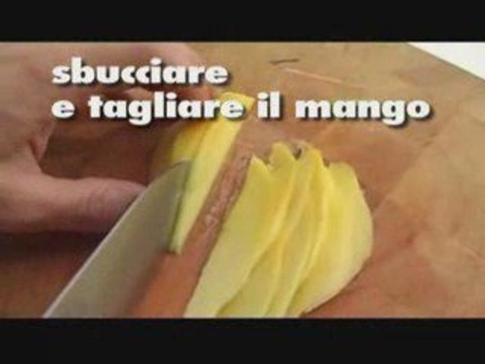 Insalata di astice e mango