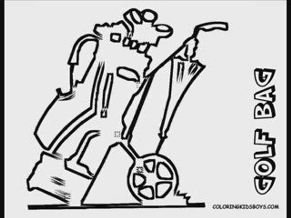 Free Golf Coloring at video Dailymotion