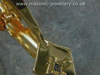 Masonic trowel tie clip DWA208