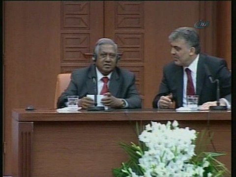 Cumhurbaşkanı Abdullah Gül - Singapur Cumhurbaşkanı Nathan