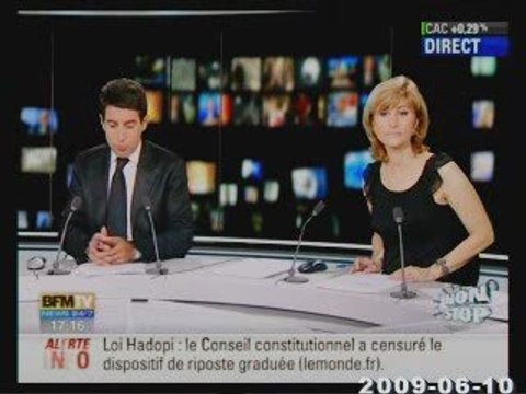 Sarko loi Hadopi censurée par le Conseil Constitutionnel