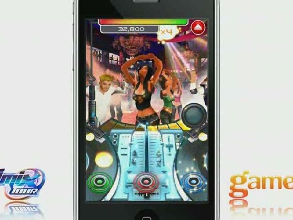 DJ Mix Tour - Jeu iPhone / iPod touch Gameloft