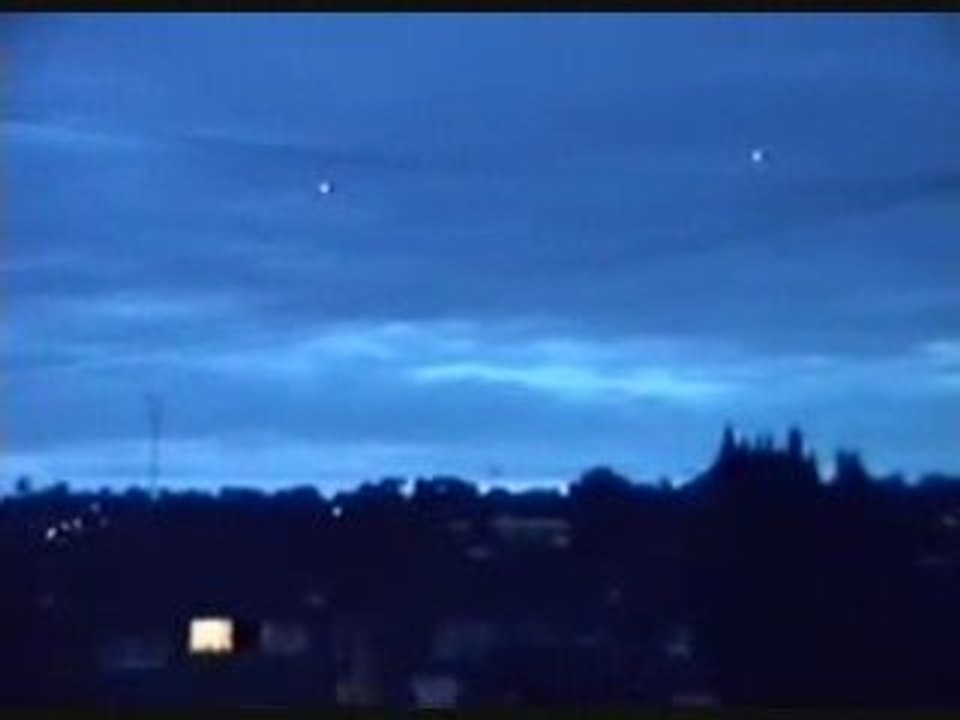 Orange UFO all over the world